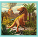Набір пазлів 10 в 1. Знайомтеся з усіма динозаврами