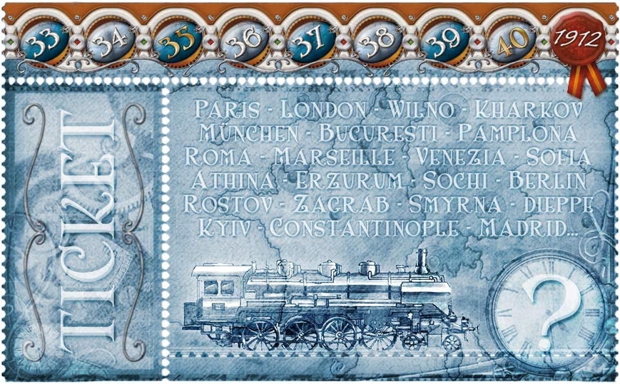 Ticket to Ride - Europe 1912 (Квиток на поїзд: Європа 1912)