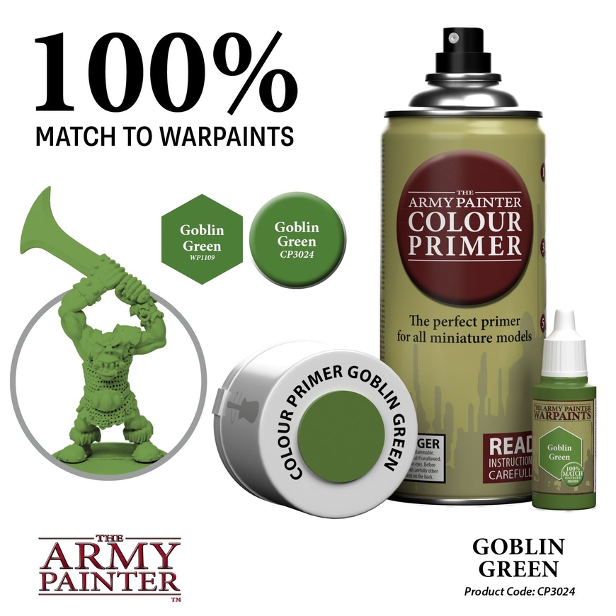 Спрей-грунтовка Colour Primers Goblin Green