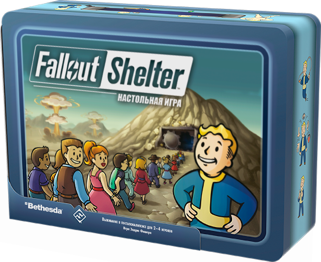 Настольная игра Fallout Shelter. Настольная игра купить недорого с  доставкой по Украине | интернет магазин Geekach Shop