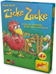 Zicke Zacke Kartenspiel (Цыплячьи бега. Карточная игра)
