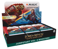 Дисплей The Lord of the Rings: Tales of Middle-earth™ Jumpstart Volume 2 Boosters Magic The Gathering АНГЛ