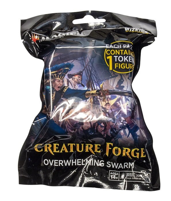 Magic: The Gathering Creature Forge Overwhelming Swarm Дисплей