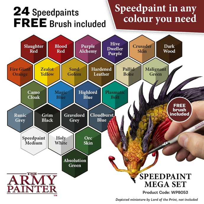 Набор красок Speedpaint Mega Paint Set