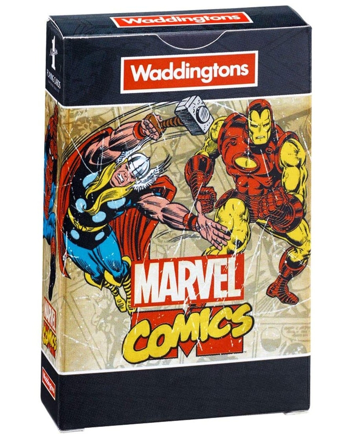 Карты игральные Waddingtons Number 1 Marvel Retro Comics Playing Cards