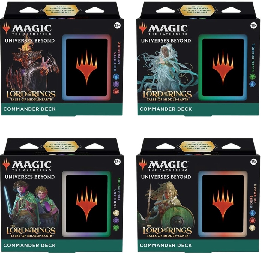 Набір The Lord of the Rings: Tales of Middle-earth™ Commander Decks Magic The Gathering АНГЛ