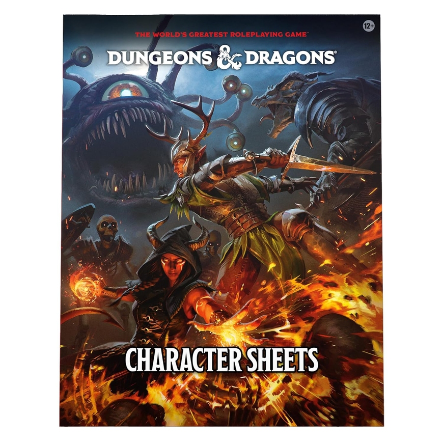 Dungeons & Dragons RPG - Character Sheets 2024