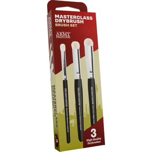 Набір пензлів The Army Painter: Masterclass Drybrush Set (2025)