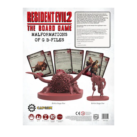 Resident Evil 2: The Board Game - Malformations of G B-Files Expansion
