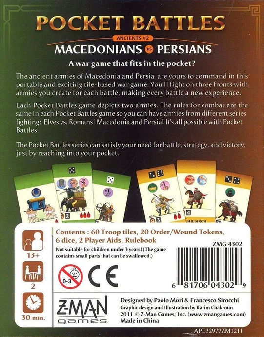 Pocket Battles: Persians vs. Macedonians