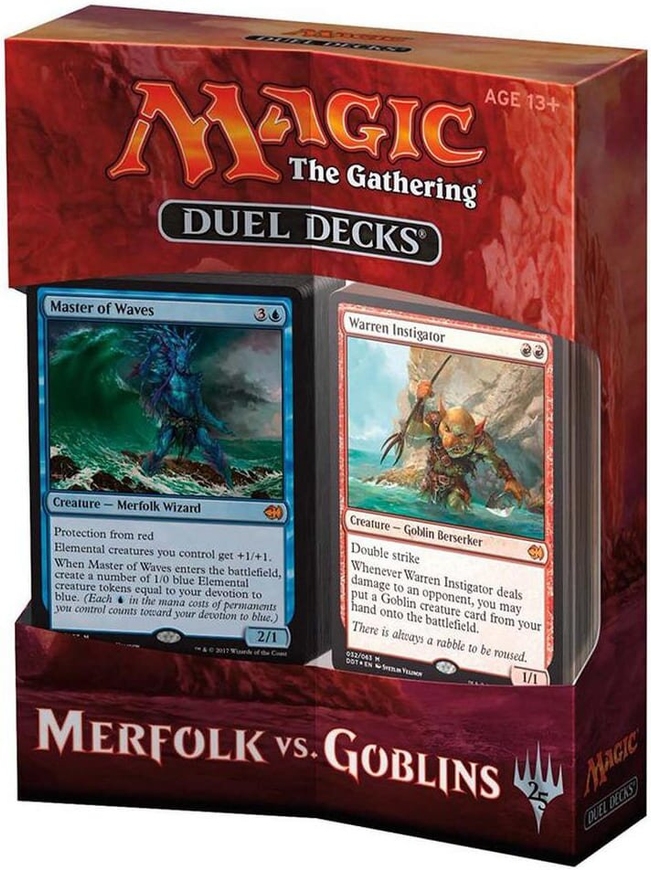 Дуельний набір Duel Decks: Merfolk vs. Goblins Magic The Gathering