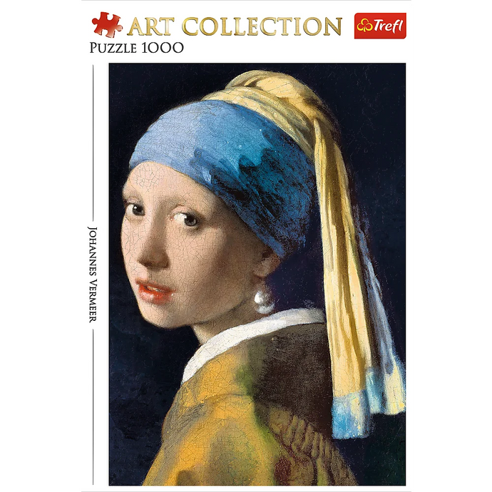 Пазл Арт коллекция: Девушка с жемчужинами (1000)