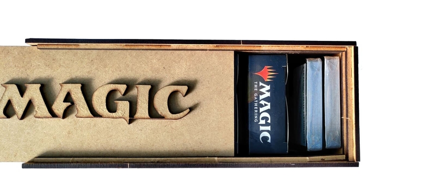 Коробка для карт Magic The Gathering «5 кольорів мани»