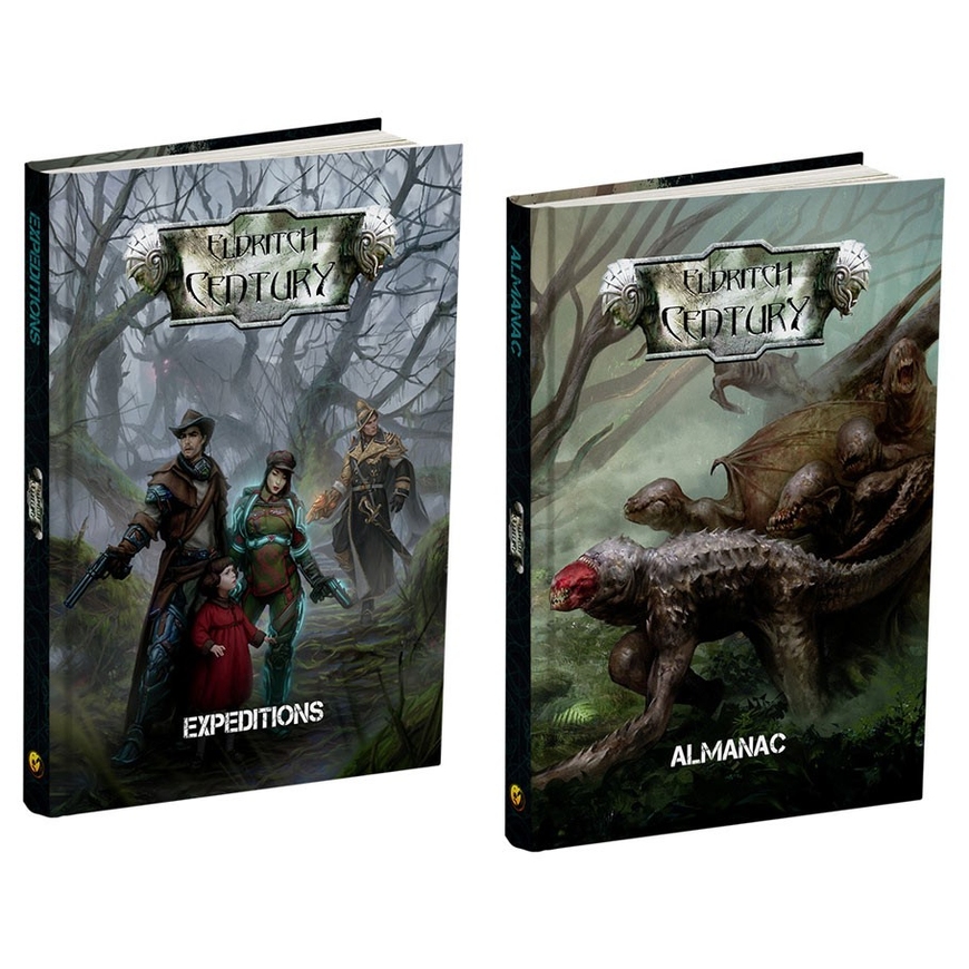 Eldritch Century RPG. Two-book slipcase
