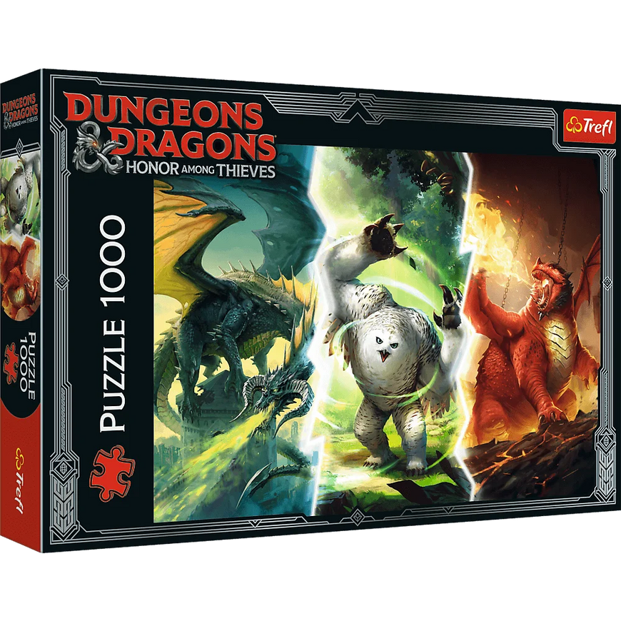 Пазл Легендарные монстры из Фаэруна Dungeons & Dragons (1000)