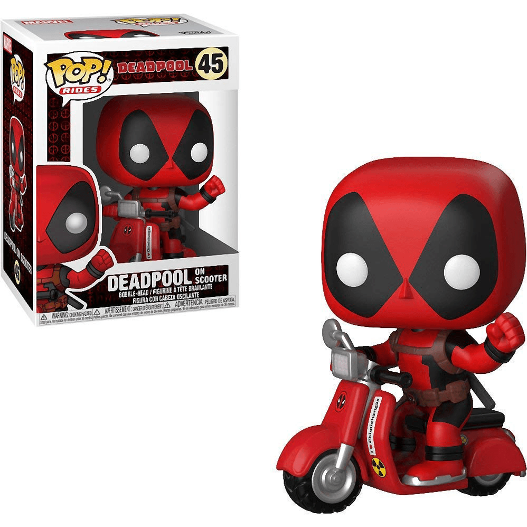 Фигурка Дэдпул на скутере - Funko POP Ride Marvel: Deadpool & Scooter ...