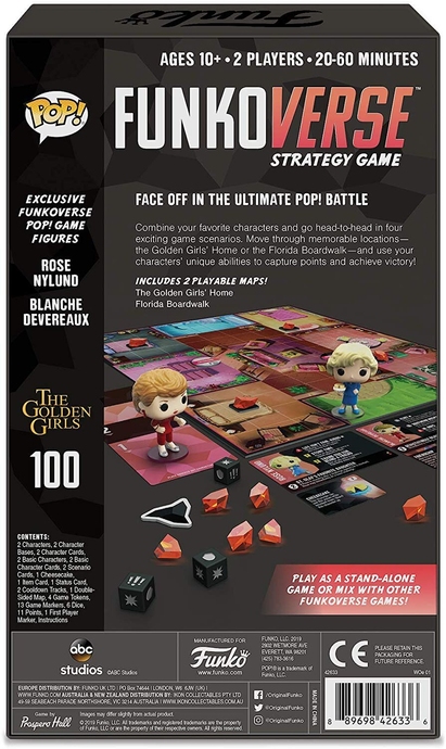 Funkoverse Strategy Game: The Golden Girls #100 2-Pack