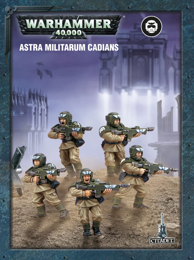 Easy To Build Astra Militarum Cadians Warhammer 40000