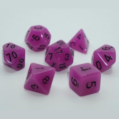 Набор кубиков Games7Days GLOW IN THE DARK - Фиолетовый (7 шт)