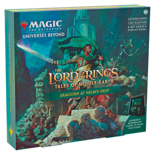 Aragorn at Helm`s Deep Scene Box The Lord of the Rings: Tales of Middle-earth™ Magic The Gathering АНГЛ