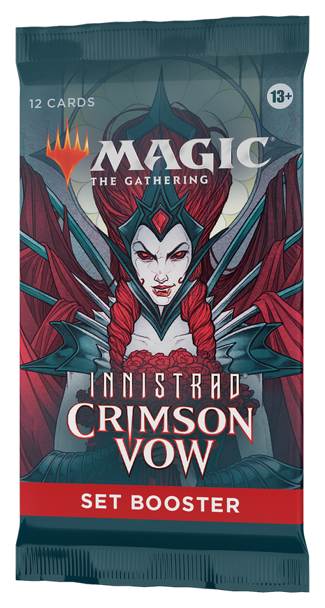 Бустер випуску Set Booster Innistrad: Crimson Vow Magic The Gathering АНГЛ
