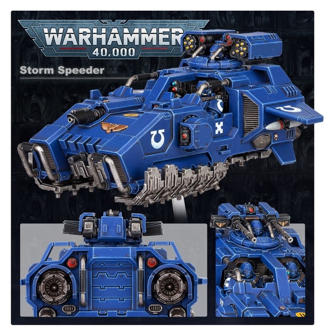 Space Marines Storm Speeder Warhammer 40000