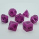 Набір кубиків Games7Days GLOW IN THE DARK - Фіолетовий (7 шт)