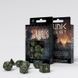 Набор кубиков Runic Black & glow-in-the-dark Dice Set (7)