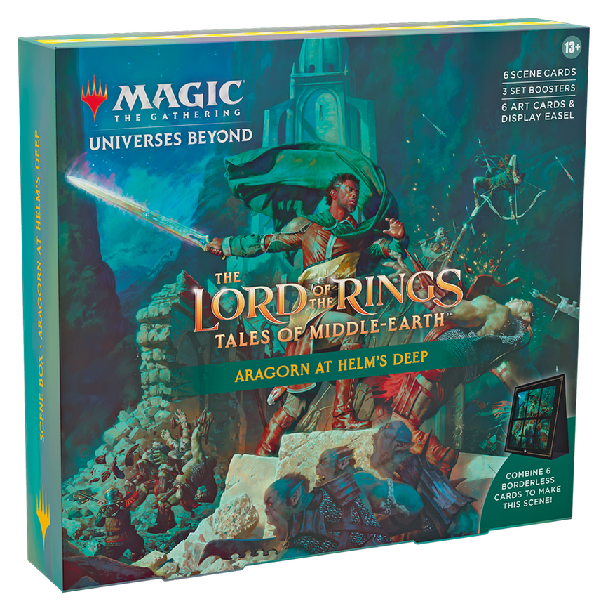 Aragorn at Helm`s Deep Scene Box The Lord of the Rings: Tales of Middle-earth™ Magic The Gathering АНГЛ
