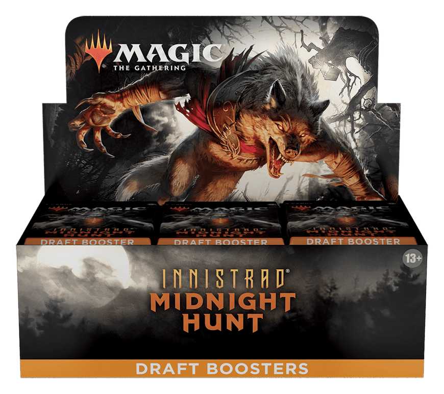 Дисплей драфт-бустерів Innistrad: Midnight Hunt Magic The Gathering АНГЛ
