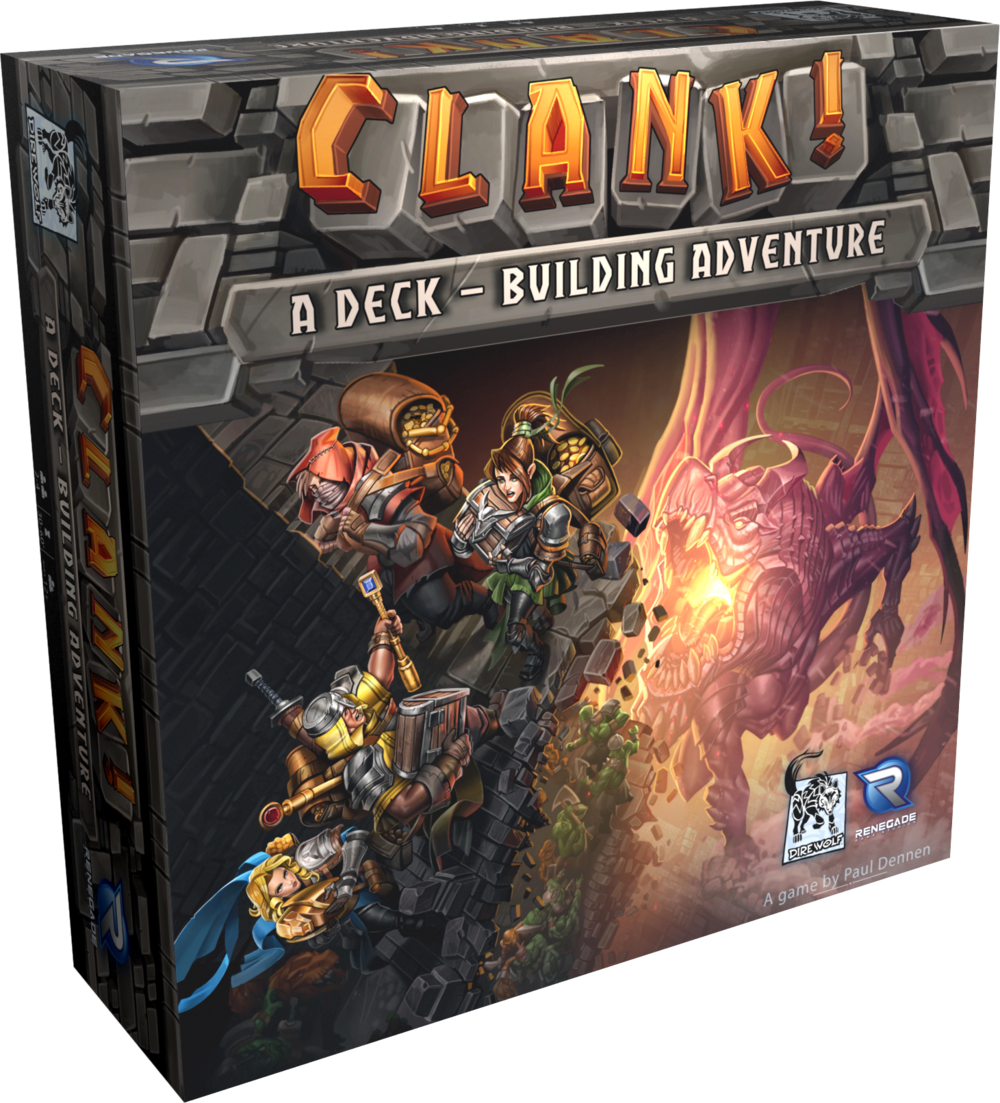 Настольная игра Clank!: A Deck-Building Adventure (Кланк!) купить недорого  с доставкой по Украине | интернет магазин Geekach Shop