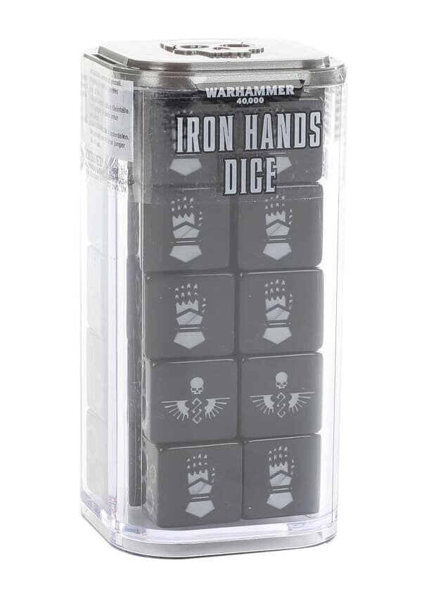 Iron Hands Dice Set Warhammer 40000