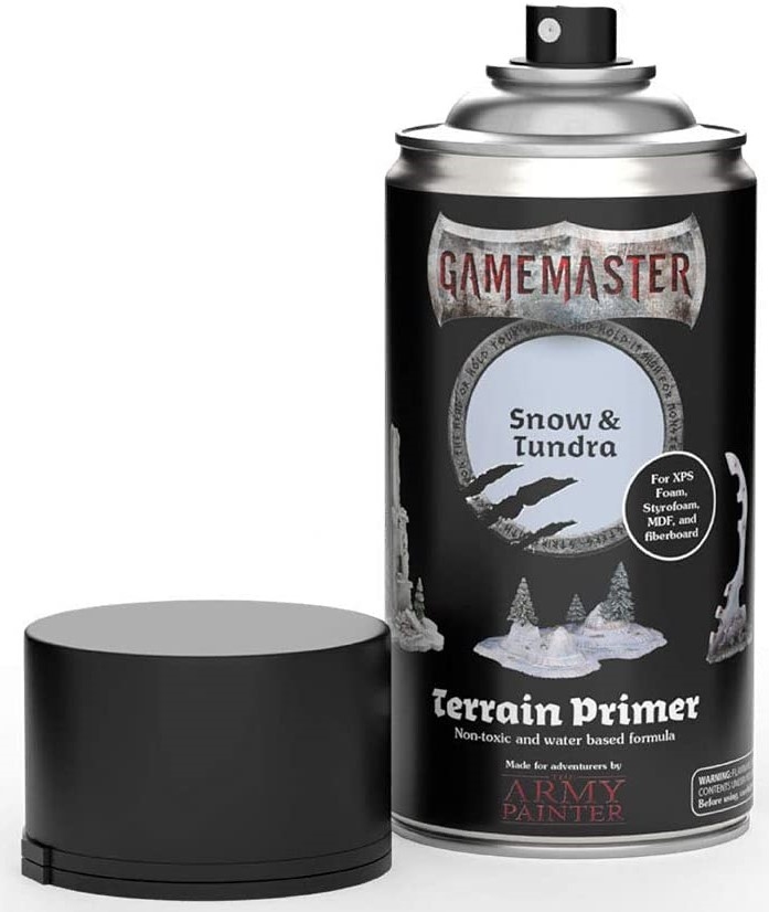 Спрей-грунтовка Gamemaster Primers Gamemaster Snow & Tundra Terrain Primer