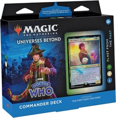 Commander Deck Blast from the Past Doctor Who Magic The Gathering АНГЛ