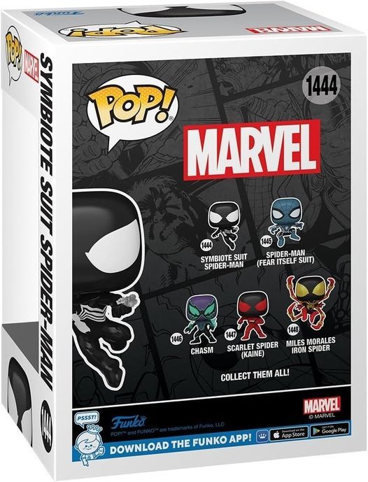 Людина-Павук у костюмі Симбіота - Funko POP Marvel #1444: Symbiote Spider-Man