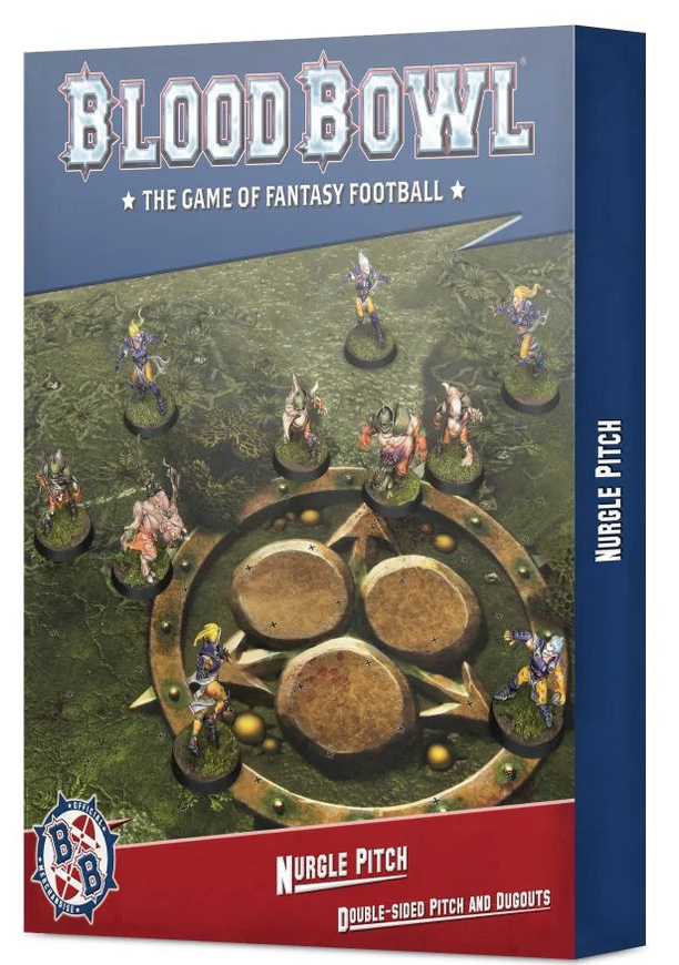 Blood Bowl: Nurgle Pitch and Dugouts