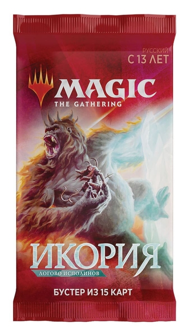Ікорія Лігво Велетнів - дисплей бустерів Magic The Gathering РОС