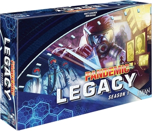 Pandemic: Legacy - Season 1 АНГЛ (Пандемія: Спадок - Перший сезон) Синя