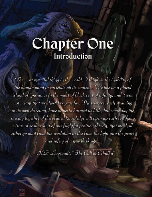 Call of Cthulhu RPG Investigator Handbook 7th Edition