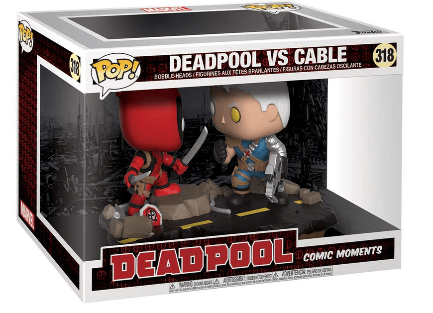 Дедпул проти Кейбла - Funko POP Marvel: Comic Moments - Deadpool Vs. Cable