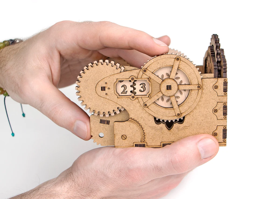 Тримач карт з лічильником Steampunk Card Holder