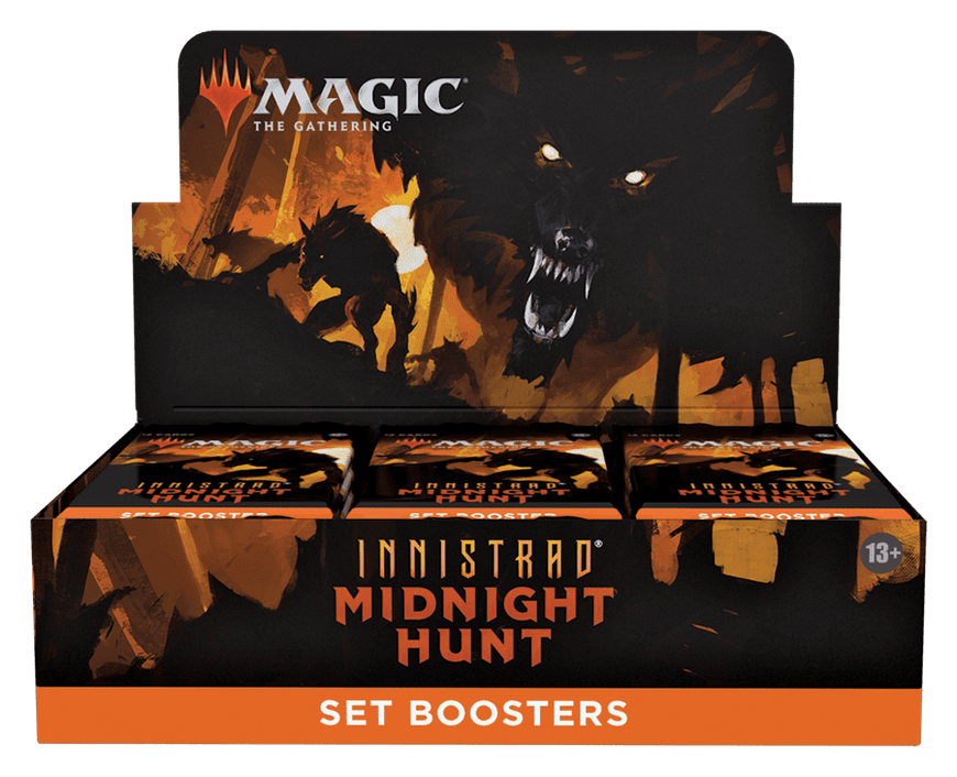 Дисплей бустерів випуску Set Booster Innistrad: Midnight Hunt Magic The Gathering АНГЛ