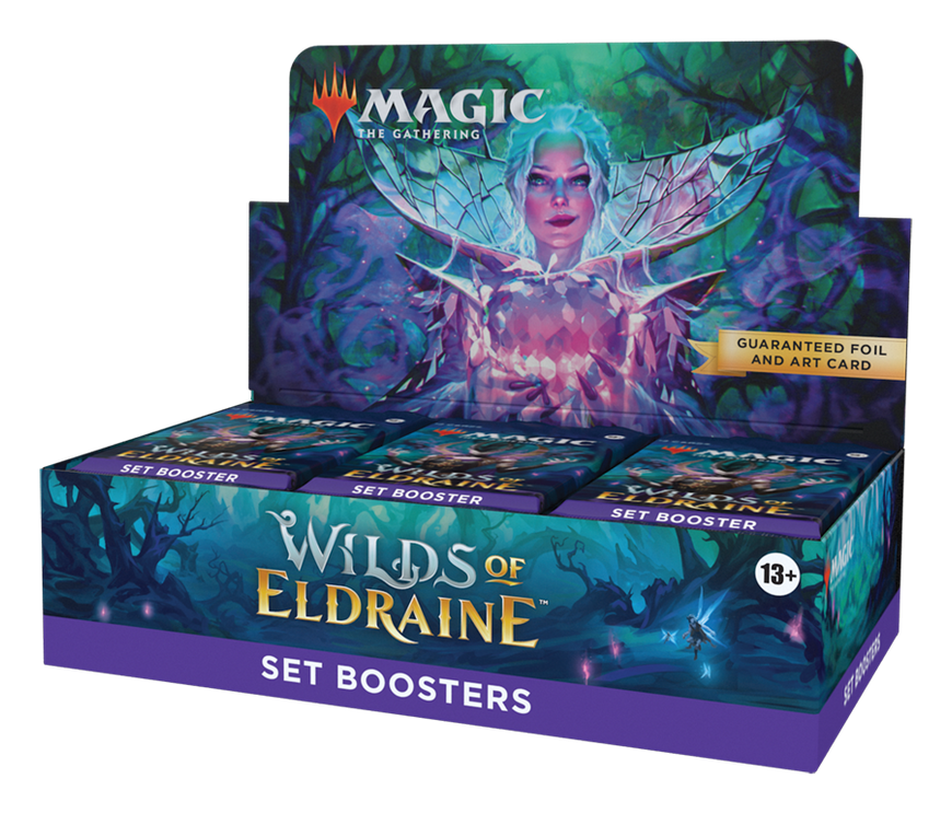 Дисплей бустерів випуску Set Booster Wilds of Eldraine Magic The Gathering АНГЛ
