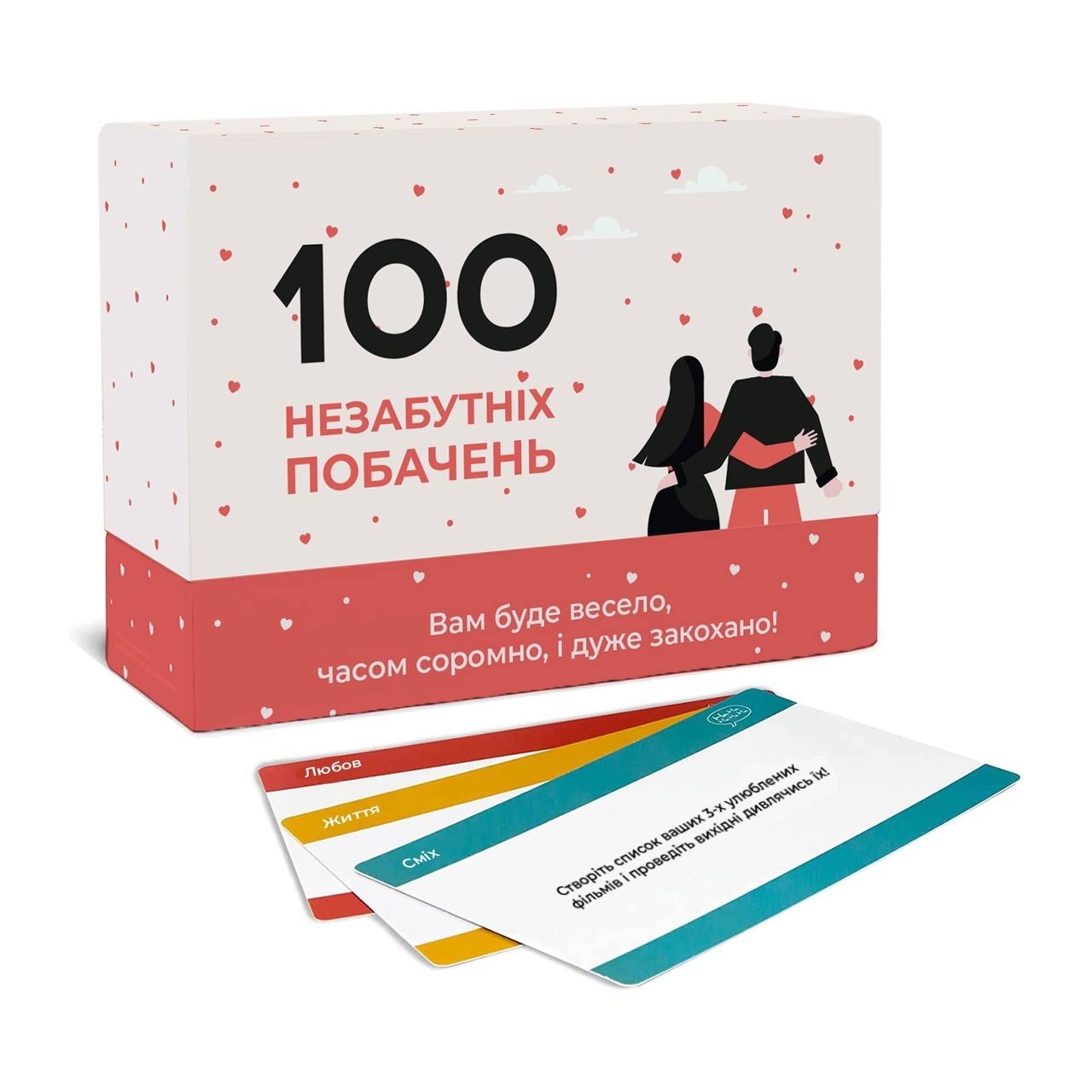 Настольная игра 100 незабываемых свиданий купить недорого с доставкой по  Украине | интернет магазин Geekach Shop