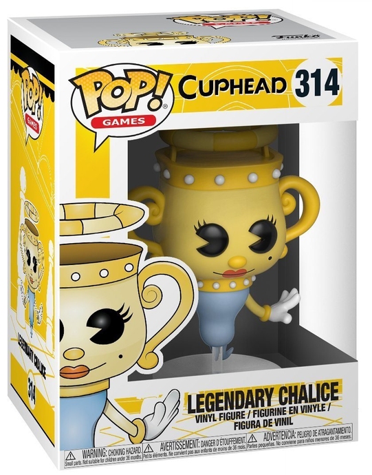 Легендарна чаша - Funko POP Games: Cuphead: LEGENDARY CHALICE