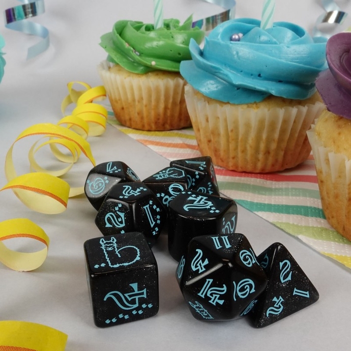 Набор кубиков 20 years: Llama Dice Set (8)