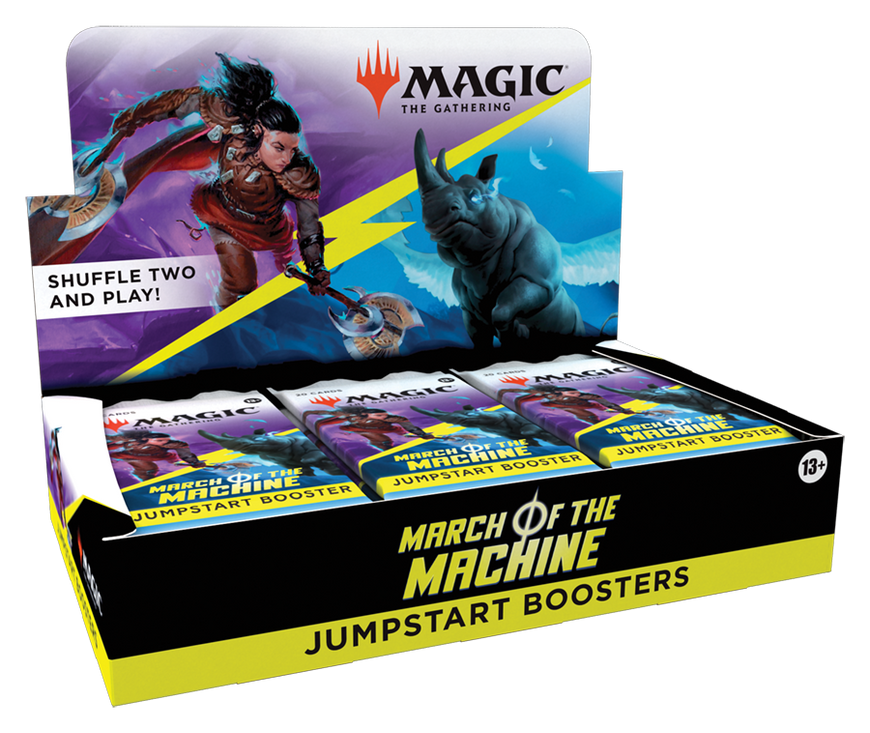 Дисплей March of the Machine Jumpstart Boosters Magic The Gathering АНГЛ
