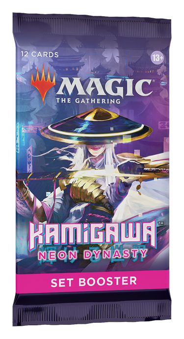 Дисплей бустеров выпуска Set Booster Kamigawa: Neon Dynasty Magic The Gathering АНГЛ