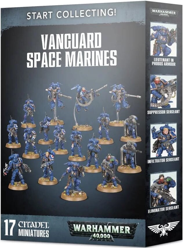 Start Collecting! Vanguard Space Marines Warhammer 40000