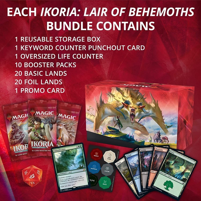 Ikoria Lair of Behemoths Bundle Magic The Gathering (Икория Логово Исполинов) АНГЛ